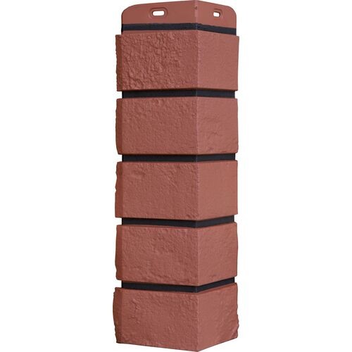 Угол Grand Line состаренный кирпич Элит корица (махагон), ШОВ черный купить в Камышине