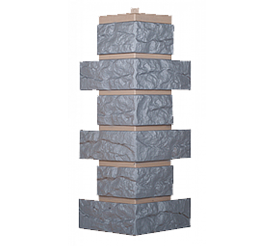 Угол T-Сайдинг-Кирпич Лондон Брик Серый купить в Камышине