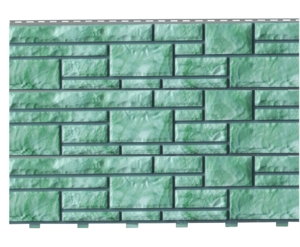 Фасадные панели «Доломит эксклюзивный», Малахит купить в Камышине