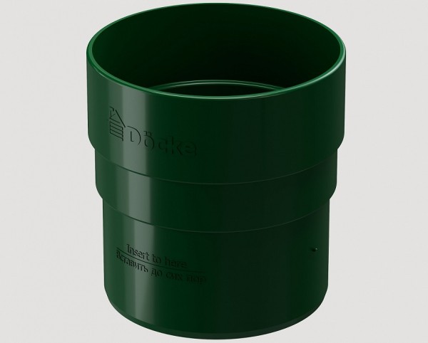 Муфта соединительная ПВХ Docke STANDART зеленый купить в Камышине