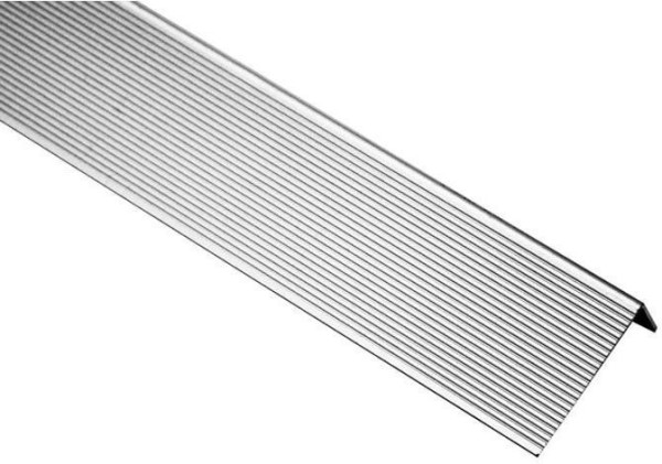 Угол завершающий алюминиевый KRONEX 51,5x30x3000 мм. серебро купить в Камышине