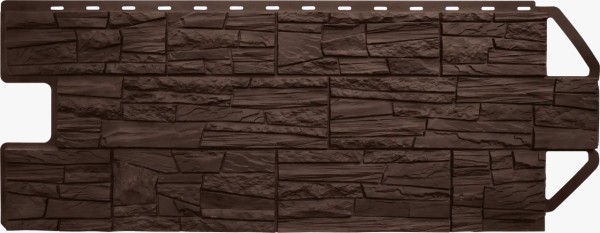 Фасадная панель Альта-профиль Гранд Каньон ЭКО Коричневый купить в Камышине