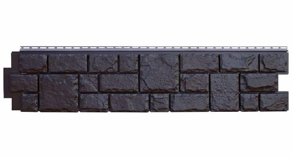 Фасадная панель GL "Я-Фасад" Екатерининский камень, уголь купить в Камышине