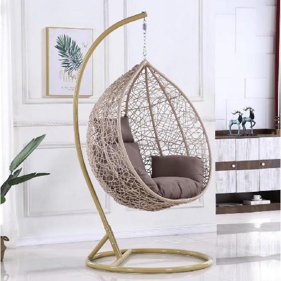 Кресло Подвесное из искусственного ротанга AFM-169A-LB Beige купить в Камышине