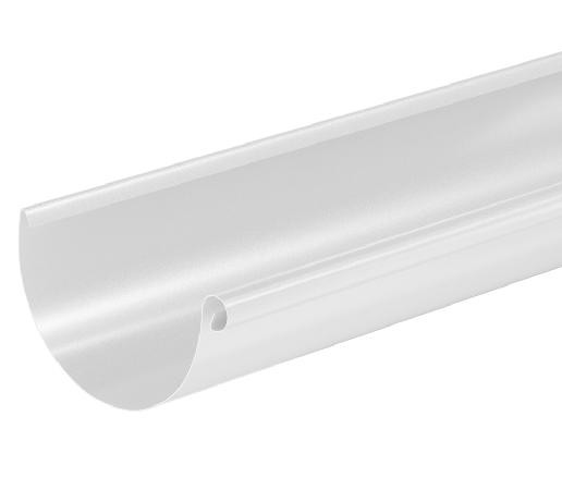 Водосток Aquasistem, система 125x90 - Водосточный желоб 3.00м RR 20 Белый купить в Камышине