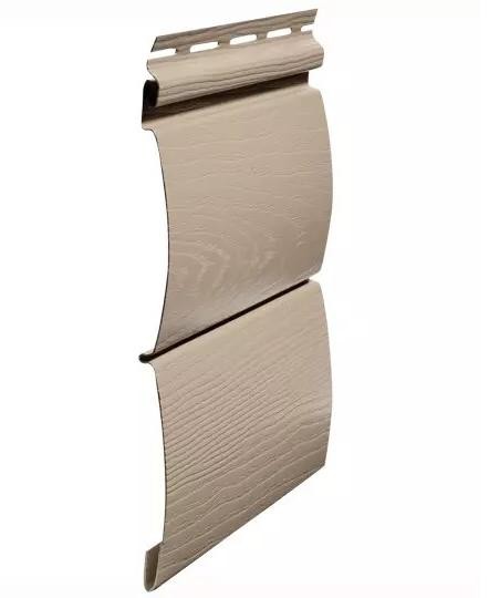 Виниловый сайдинг fineber (файнбер) - серия blockhouse (блокхаус) "бревно", сандал купить в Камышине