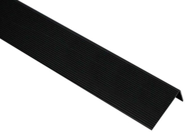 Угол завершающий алюминиевый KRONEX 51,5x30x3000 мм. черный купить в Камышине