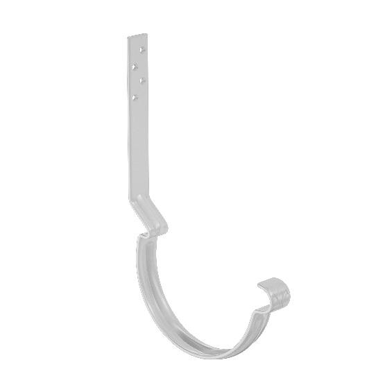 Водосток Aquasistem, система 125x90 - Крюк крепления желоба длинный RR 20 Белый купить в Камышине