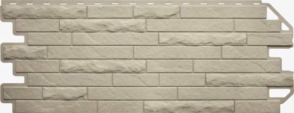 Фасадная панель Цокольный сайдинг Альта-профиль Кирпич-Антик ЭКО Кремовый купить в Камышине