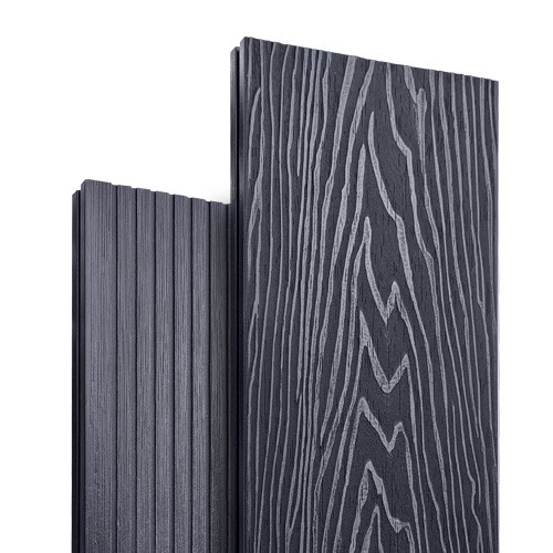 Террасная доска Latitudo Solid 150х21 Графит (Полнотелая) купить в Камышине