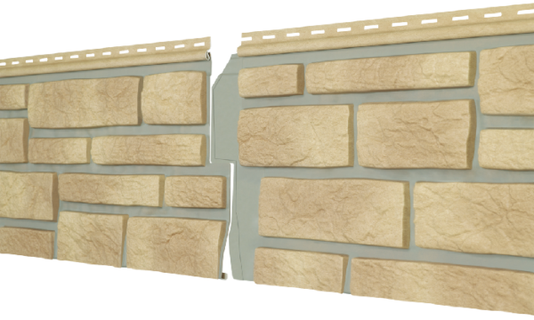 Фасадная панель Ю-пласт Стоун Хаус S-Lock Таганай речной купить в Камышине