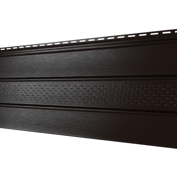 Софит Ю-Пласт PRO Классический перфорация по центру, коричневый купить в Камышине