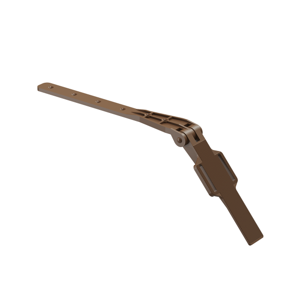 Крепление регулируемое для кронштейна желоба Docke Premium ПВХ - Каштан купить в Камышине