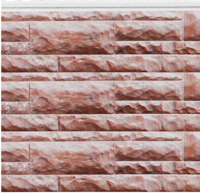 Фасадные панели «AirSide скандинавский», Красное дерево