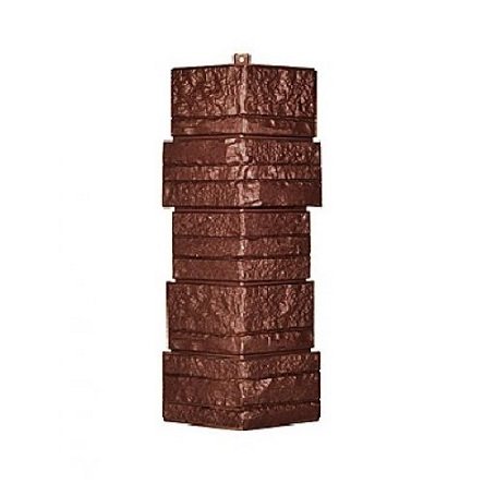 Угол T-Сайдинг-Альпийская Сказка Коричневый купить в Камышине