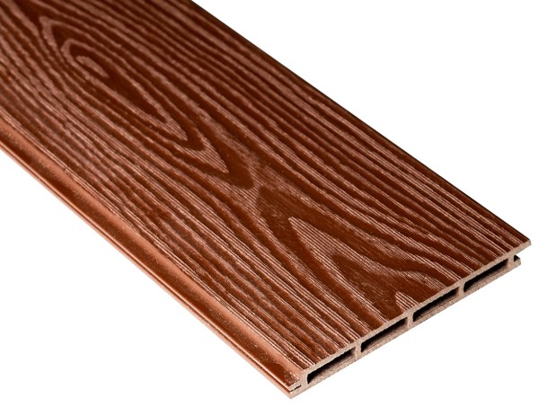 Фасадная доска из ДПК 3D Faynag - Шоколад купить в Камышине