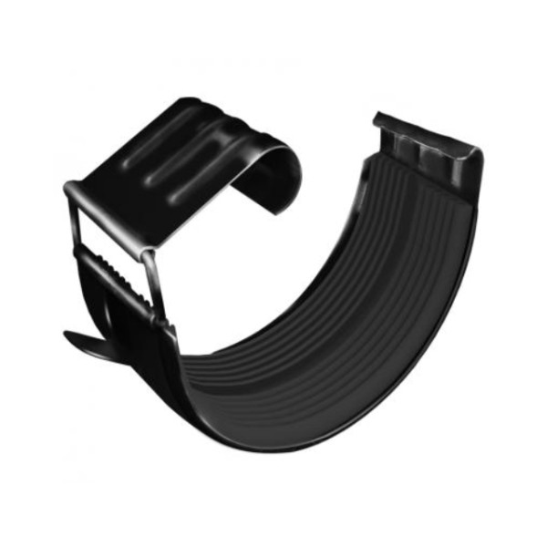 Водосток Grand Line 125x90 – Соединитель желоба RAL 9005 купить в Камышине