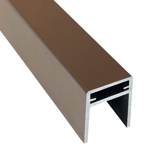 П-профиль Алюминиевый EasyDecking 35x25 Венге купить в Камышине