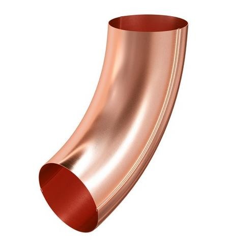 Водосток Aquasistem, система 150/100 - Колено трубы медное купить в Камышине