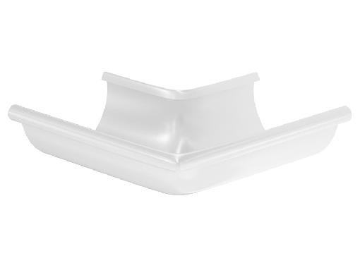 Водосток Aquasistem, система 125x90 - Угол желоба, наружный 90° RR 20 Белый купить в Камышине