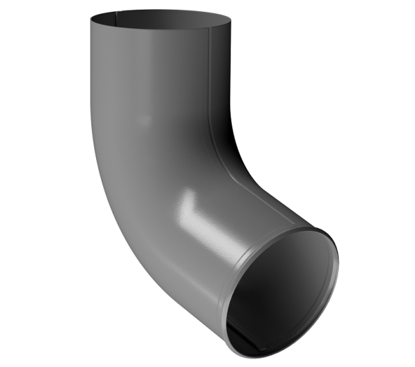 Отвод трубы D90 Döcke STAL PREMIUM Графит, (RAL 7024) купить в Камышине