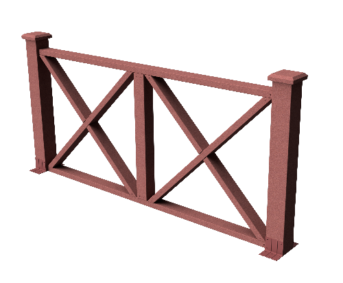 Ограждения декоративное ДПК GRINDERDECO  Тауэр мербау купить в Камышине