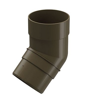 Колено 45˚ Docke Premium ПВХ - Каштан купить в Камышине