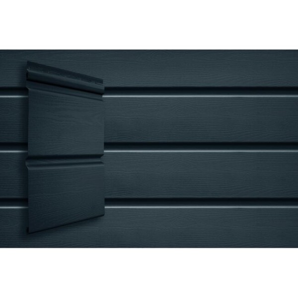 Виниловый сайдинг Grand Line Double-Брус Графит купить в Камышине