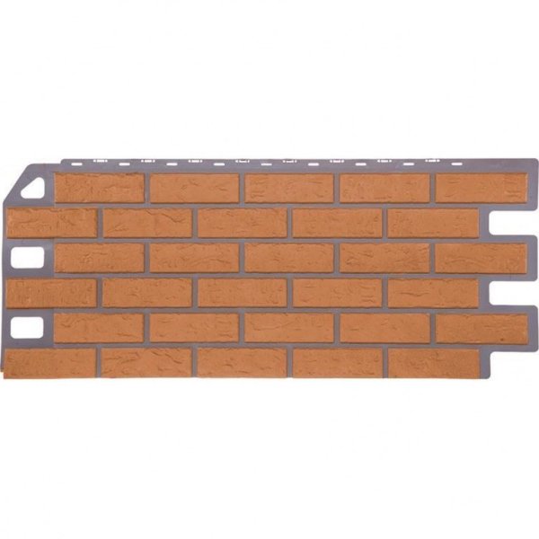 Фасадная панель FineBer, Кирпич, Бежевый купить в Камышине
