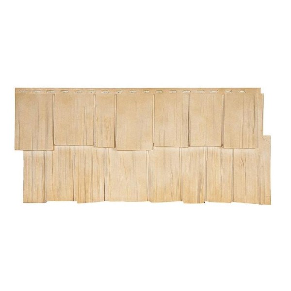 Фасадная панель T-Сайдинг- Щепа Дуб ЭКО-2 Кедр купить в Камышине