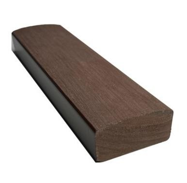 Лавочный брус Ecodecking Некст полнотелый брашированный 70х35 шоколад (под заказ) купить в Камышине