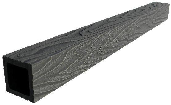 Балясина ДПК 3D GardenParkett фактура дерева Графит купить в Камышине