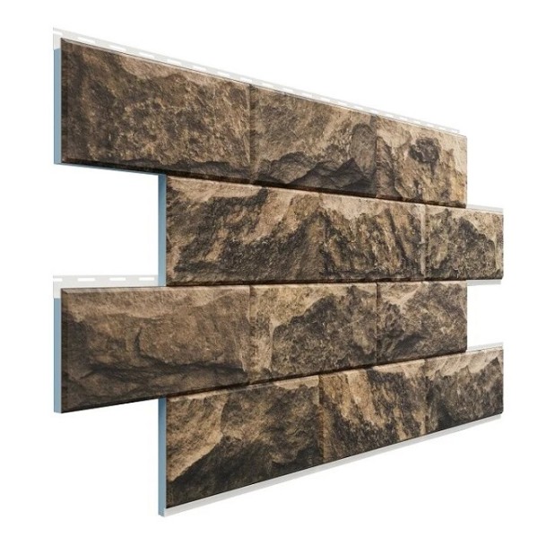 Фасадная термопанель Доломит Дагестанский камень Радонит купить в Камышине