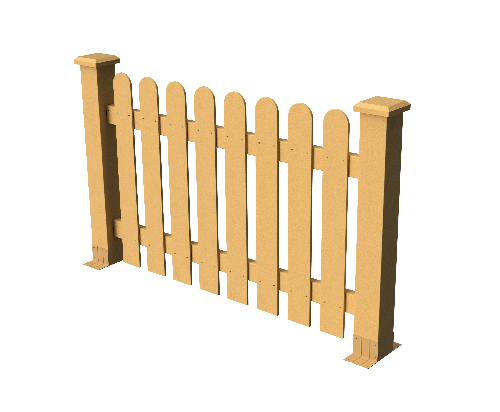 Ограждения декоративное ДПК GRINDERDECO Сежурне песчаник купить в Камышине