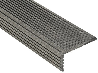 Уголок из ДПК 70х35 Графит