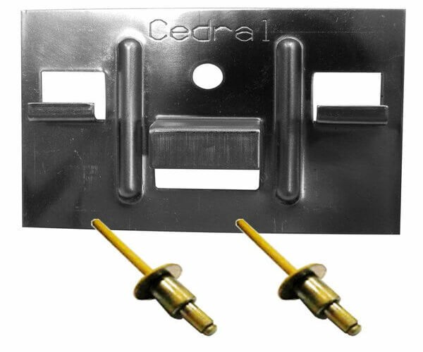 КЛЯММЕР + ЗАКЛЁПКА ДЛЯ CEDRAL CLICK 250 ШТ купить в Камышине