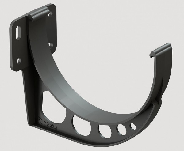 Кронштейн желоба ПВХ Docke STANDART серый купить в Камышине