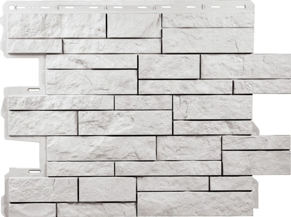 Фасадная панель Альта-Профиль Шотландия Белый купить в Камышине