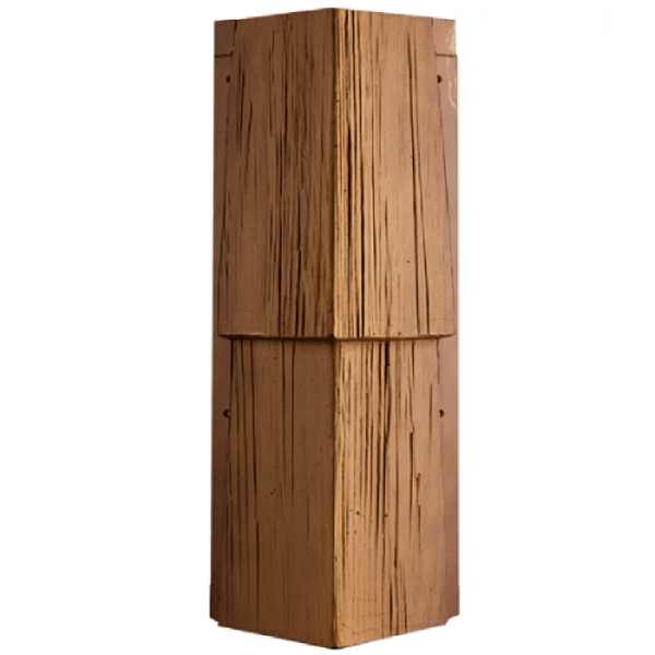 Угол T-Сайдинг-Щепа дуб ЭКО-2 Орех купить в Камышине