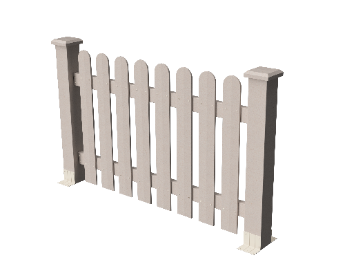 Ограждения декоративное ДПК GRINDERDECO Сежурне выбеленный дуб купить в Камышине