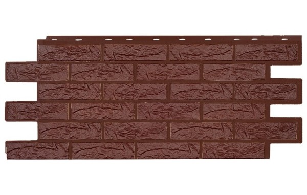 Фасадная панель T-Siding Лондон Брик Эко Браун купить в Камышине
