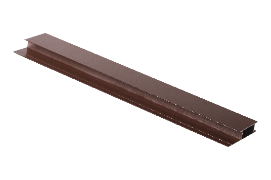 Профиль стыковочный, алюминиевый, бурый купить в Камышине