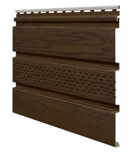 Софит ламинированный VOX NATURE с центральной перфорацией, Орех купить в Камышине