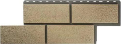 Фасадная панель Альта-Профиль Неаполитанский камень - Слоновая Кость