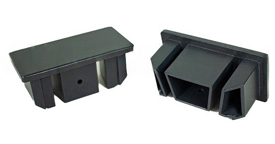 Заглушка для перил торцевая из алюминия GardenParkett Графит купить в Камышине