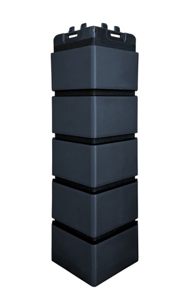 Угол Grand Line клинкерный кирпич ПРЕМИУМ Графит (шов RAL 9005) купить в Камышине