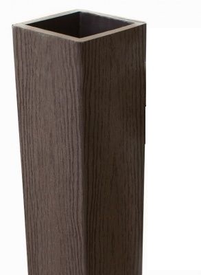 Столб опорный Woodvex Co-Extrusion Венге купить в Камышине
