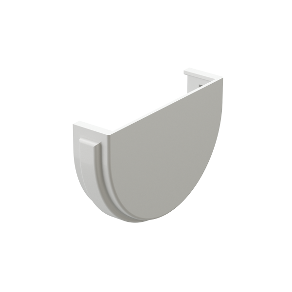 Заглушка желоба Docke Premium ПВХ - Пломбир купить в Камышине