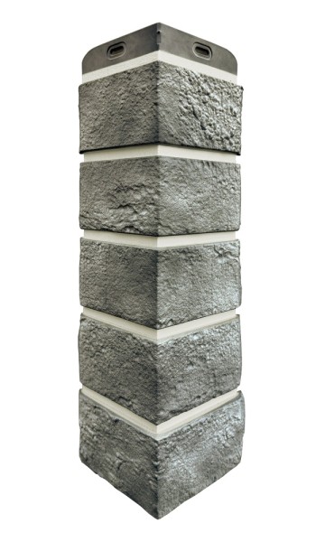 Угол Grand Line состаренный кирпич Элит гранит, ШОВ белый купить в Камышине