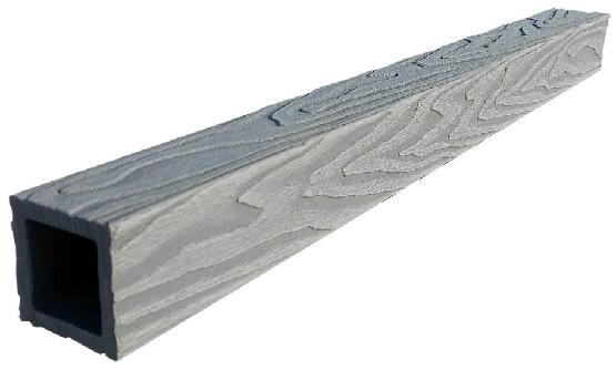 Балясина ДПК 3D GardenParkett фактура дерева Серый купить в Камышине